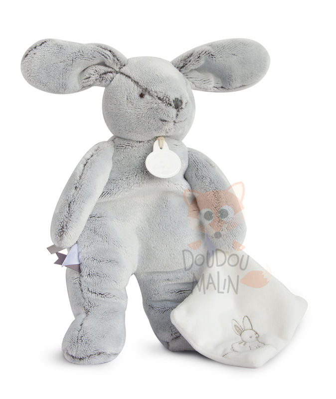  jaime mon peluche lapin gris perle 